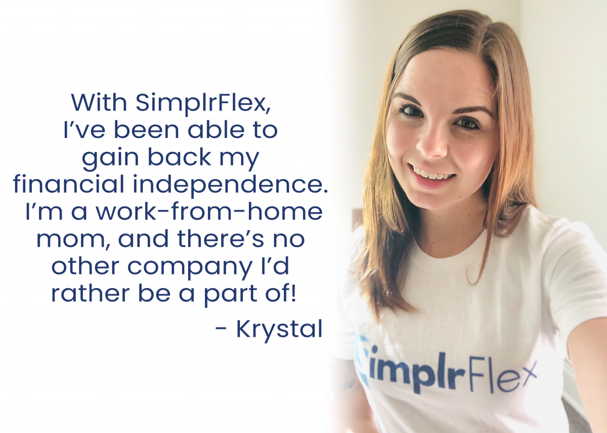 SimplrFlex is great for work-from-home parents!